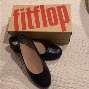 Fitflop Superballerina Glitzy- Black 8.5